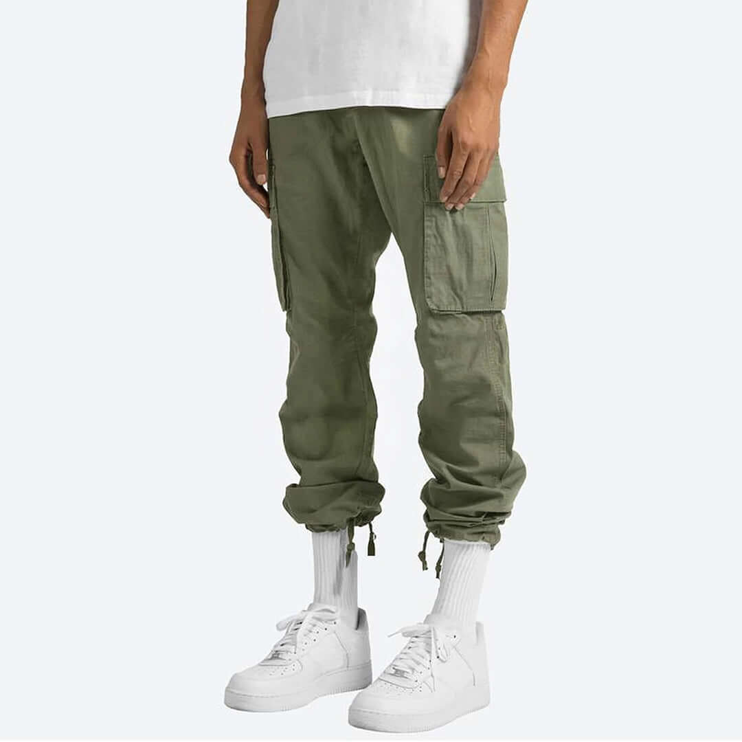Relaxed Fit Cargo Pants with Extra Pockets