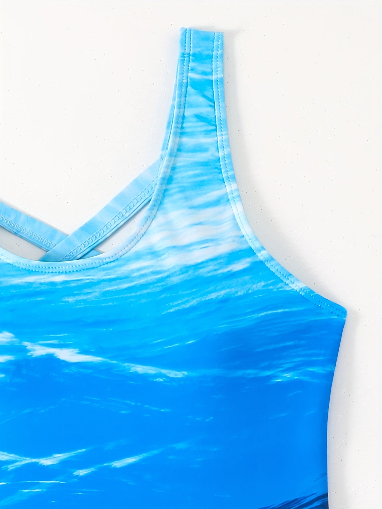 Beachy Ocean Blue Swimsuit