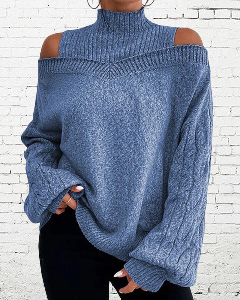 Relaxed Fit Cozy Women's Sweater