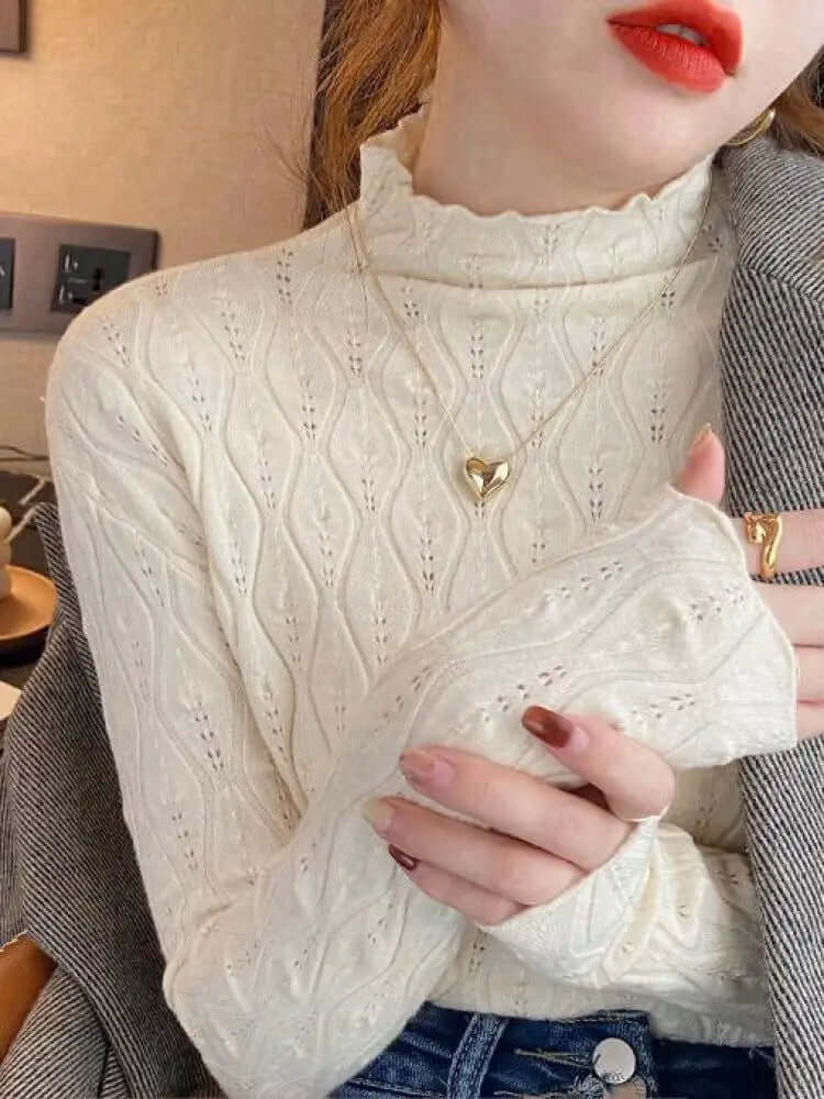 Soft Women's Thermal Long Sleeve Top - Luxivelle