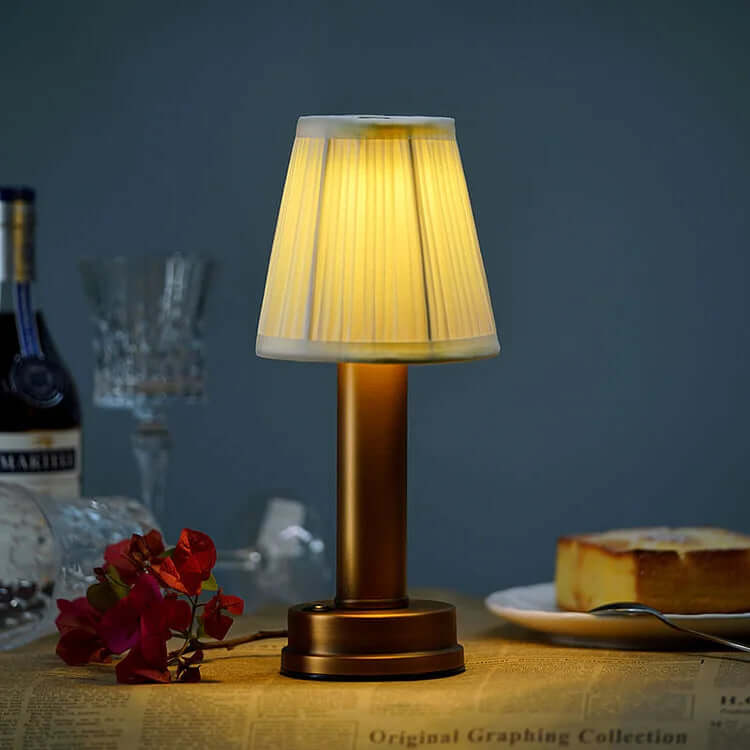 Wireless Metal Desk Light Lamp