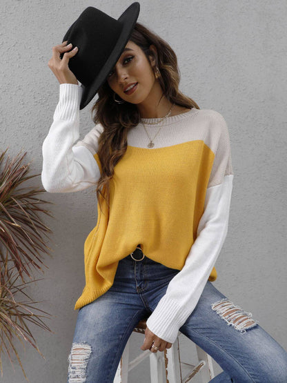 Soft Crew Neck Oversized Sweater