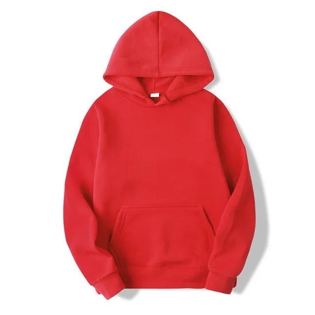 Women's Cozy Pullover Hoodie with Pockets and Long Sleeves
