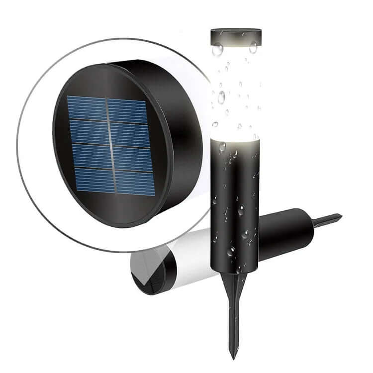Bright Outdoor Solar Powered LED Lamp