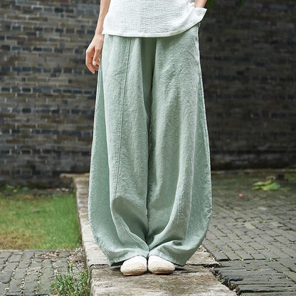 Relaxed Fit Wide Leg Pants for Women