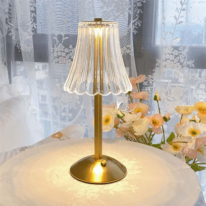Sensory Led Glass Desk Lamp