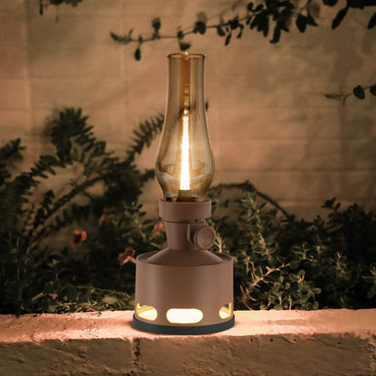 Retro LED Lantern - Rechargeable USB Powered