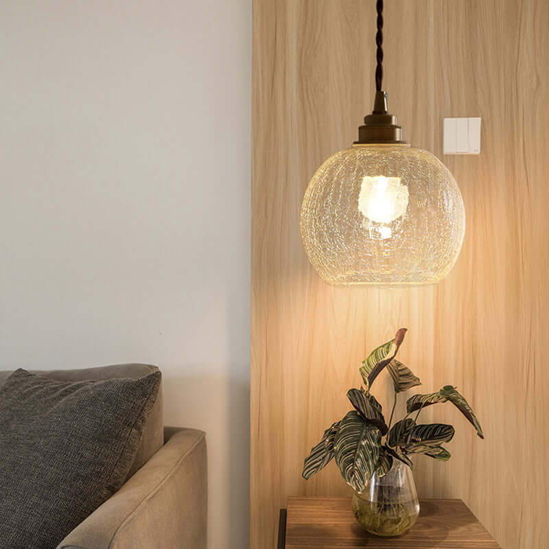 Luxurious Sparkling Glass Drop Lamp