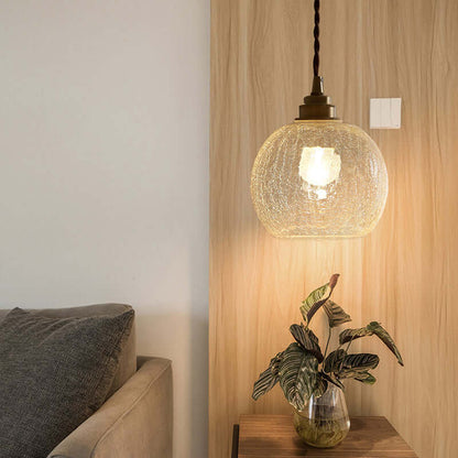 Luxurious Sparkling Glass Drop Lamp