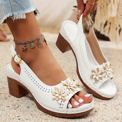 Luxurious High Heel Summer Sandal - Luxivelle