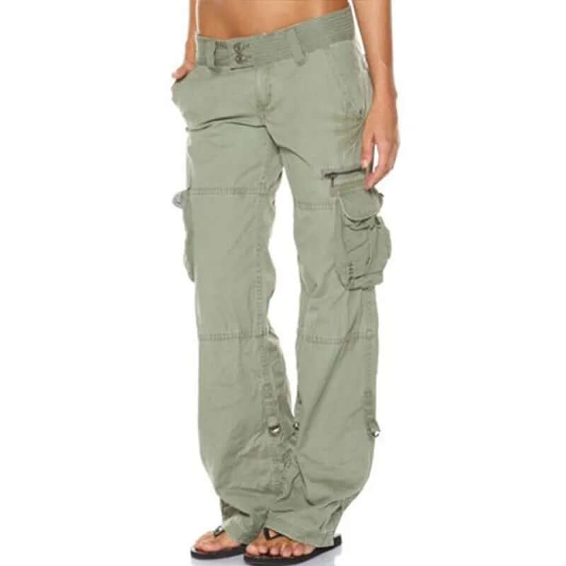 Relaxed Fit Combat Cargo Pants