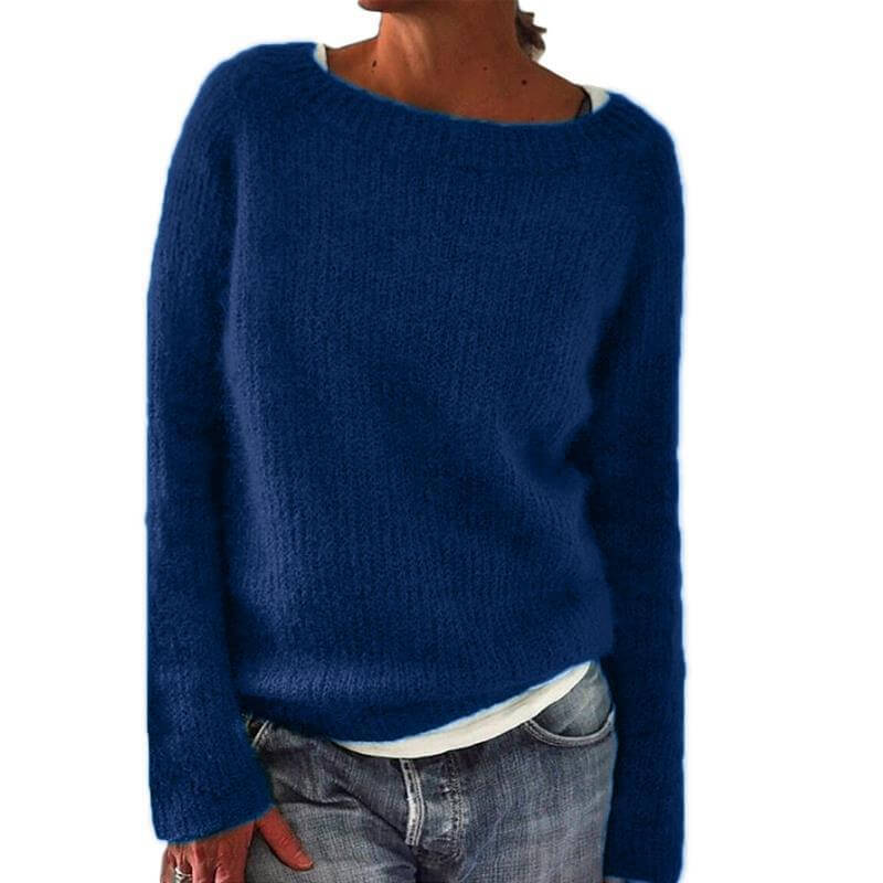 Comfortable Women's Casual Knit Sweater