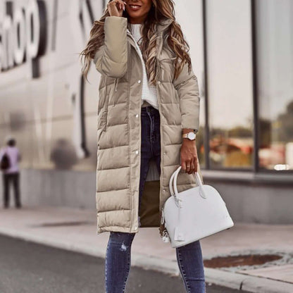 Warm Insulated Ladies Parka Jacket
