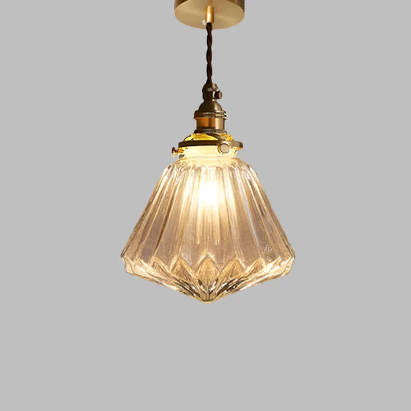 Luxurious Sparkling Glass Drop Lamp