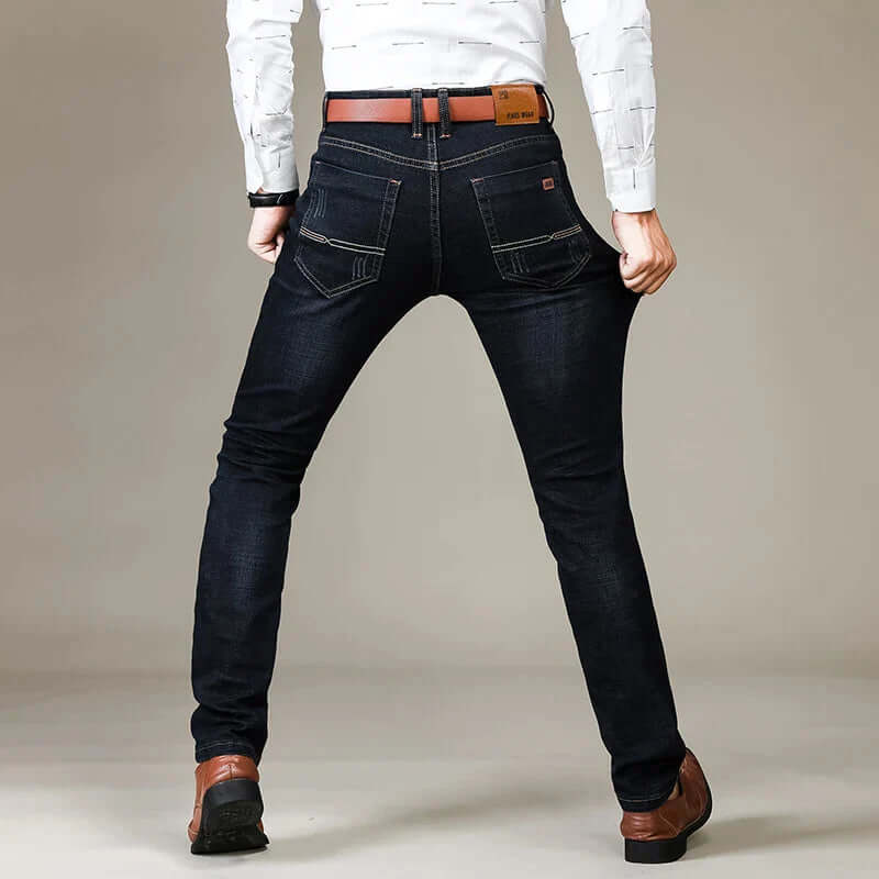 Regular Fit Straight Leg Jeans