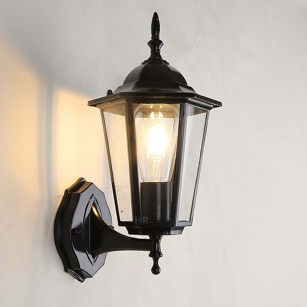Vintage Exterior Lantern Wall Light - Luxivelle