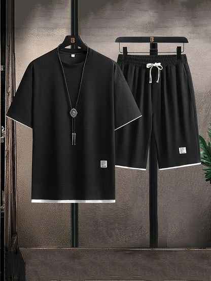 Relaxed Fit Mens Loungewear Set - Luxivelle