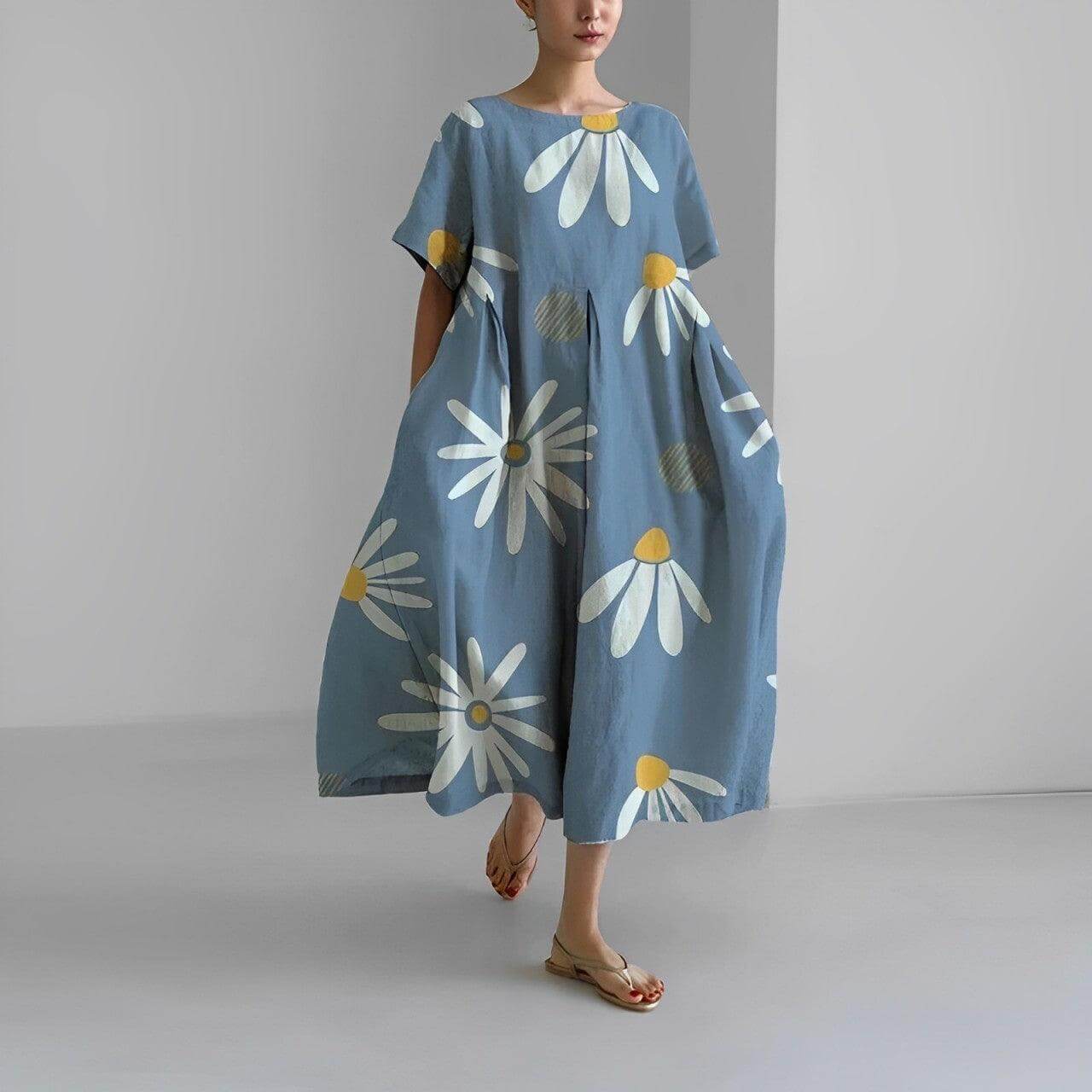 Comfy Floral Sundress for Women