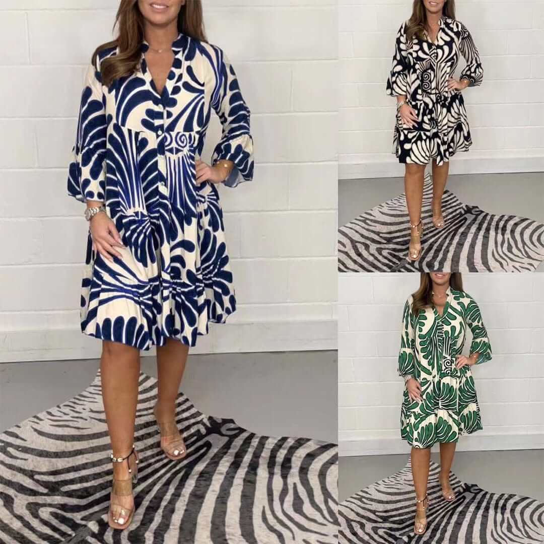 Comfortable Knee Length Women's Dress