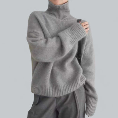 Women's Soft Crew Neck Sweater Top