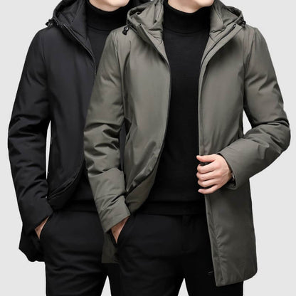 Warm Insulated Mens Parka Coat