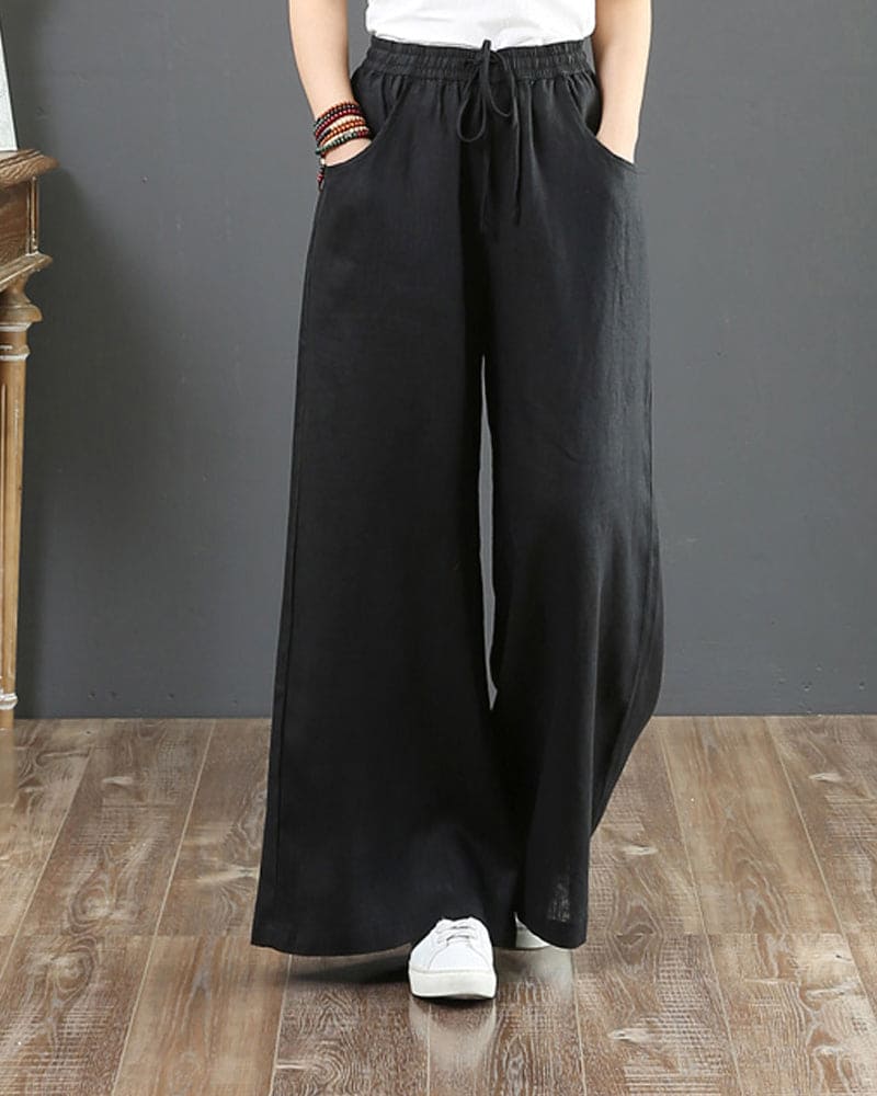 Comfortable Loose Fit Women's Drawstring Pants