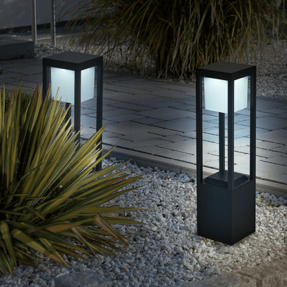 Large Solar Powered Garden Lamp Outdoor LED Light