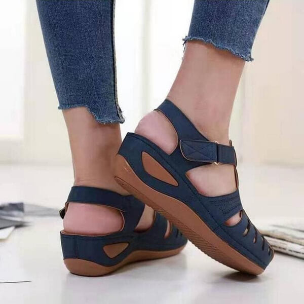 Comfortable Flat Wedge Sandals for Ladies