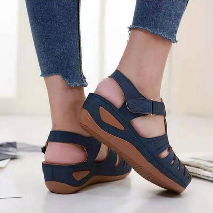 Comfortable Flat Wedge Sandals for Ladies