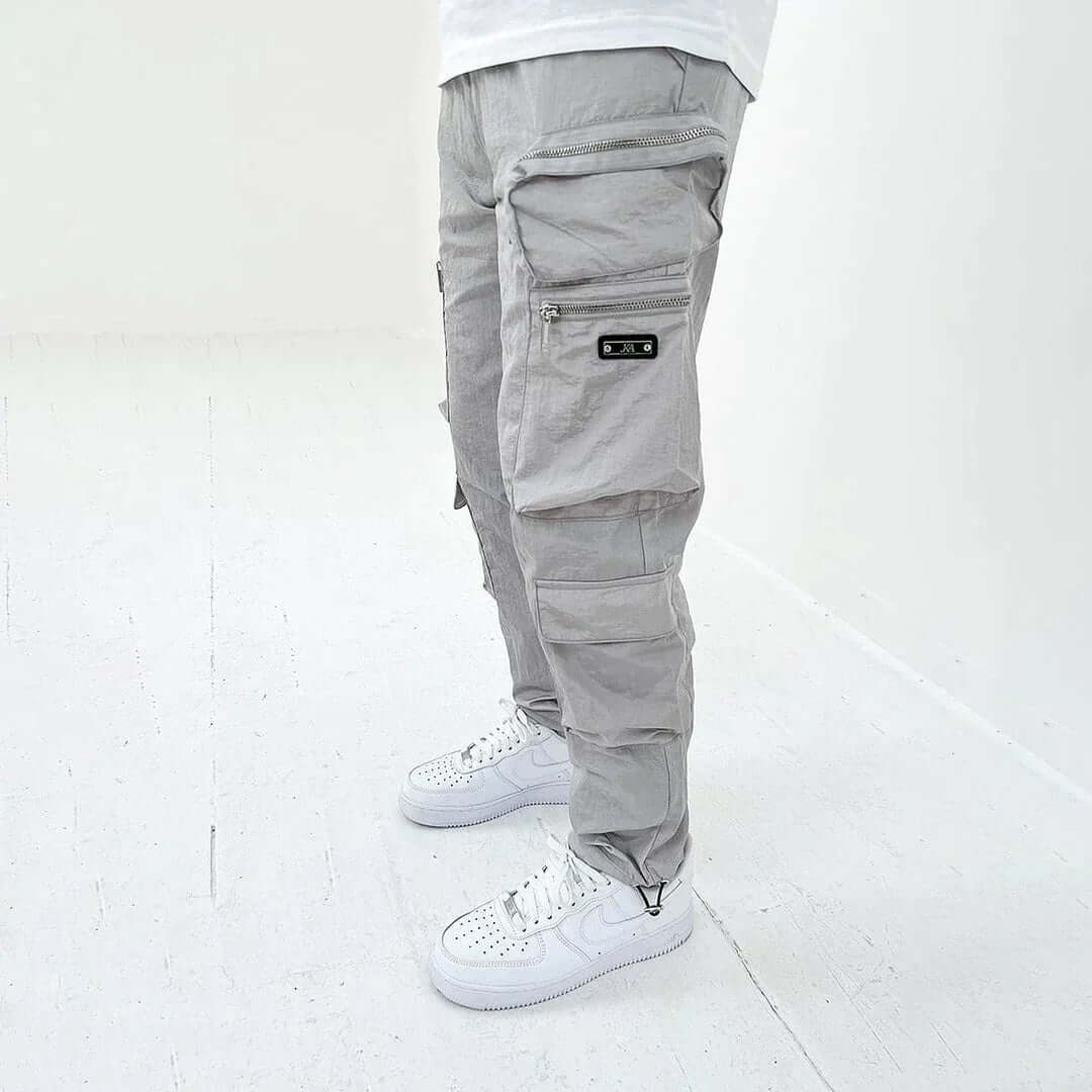 Men's Slim Fit Cargo Pants with Extra Pockets