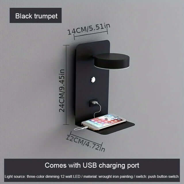 Sleek Contemporary LED Wall Lamp