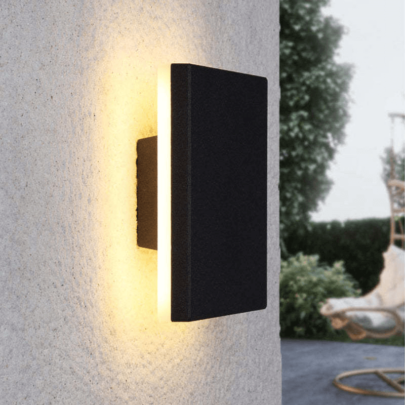 Contemporary LED Exterior Wall Light