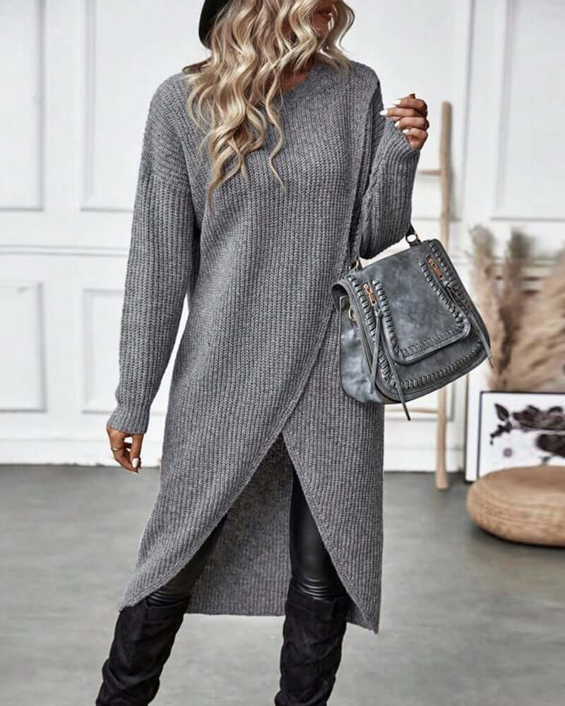 Comfortable Cotton Knee Length Dress
