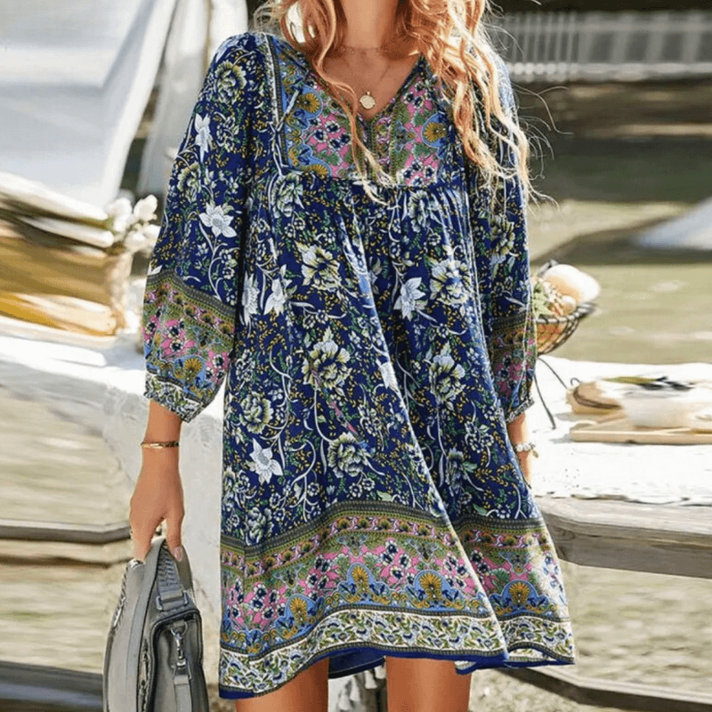Women's Floral Summer Mini Dress