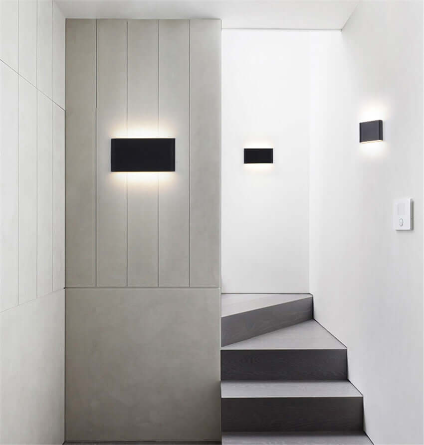 Stylish LED Exterior Wall Light Fixture