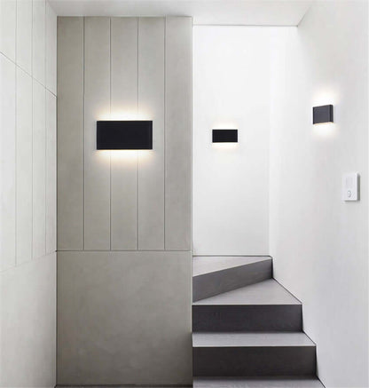 Stylish LED Exterior Wall Light Fixture