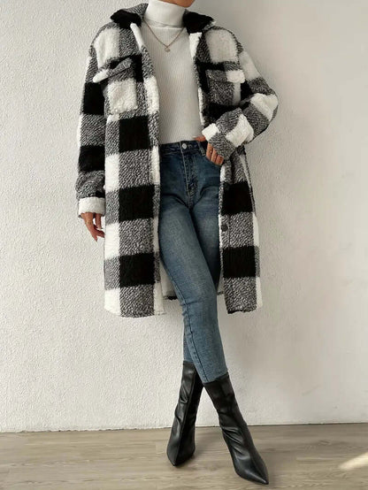 Classic Plaid Winter Jacket
