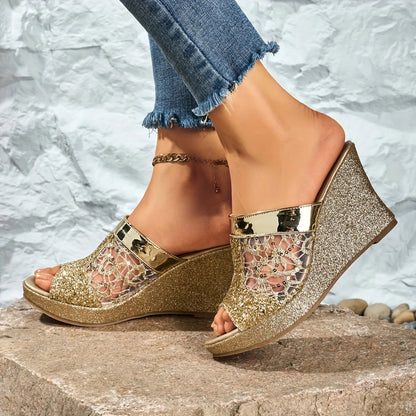 Beautiful Lace Up High Heel Shoes