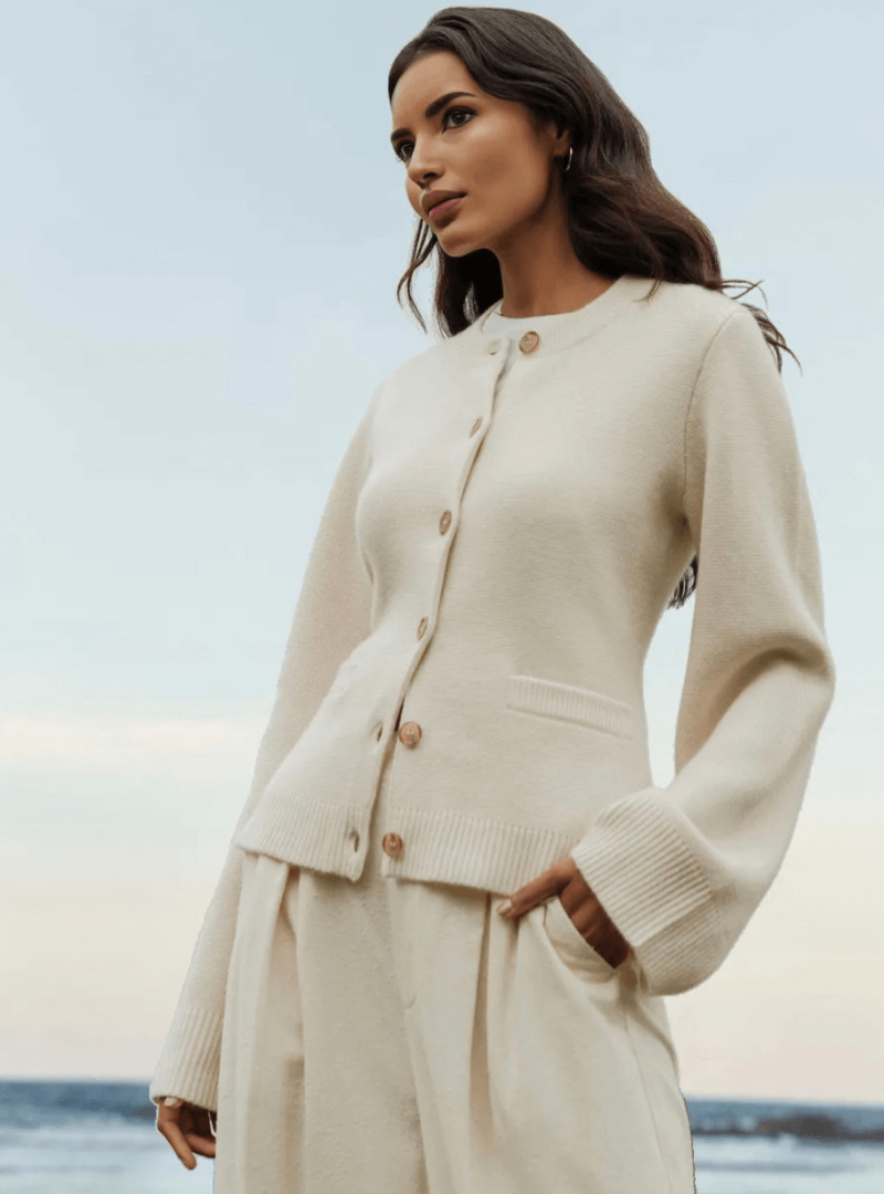 Ladies' Bell Sleeve Knit Sweater