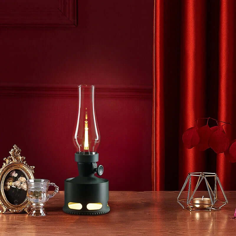 Retro LED Lantern - Rechargeable USB Powered