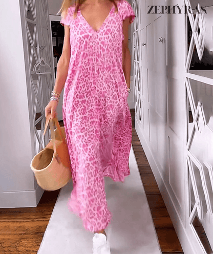 Sunny Floral Sleeveless Dress