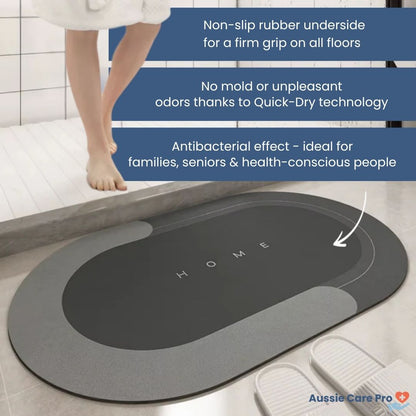 Soft Non-Slip Fast Drying Bath Mat