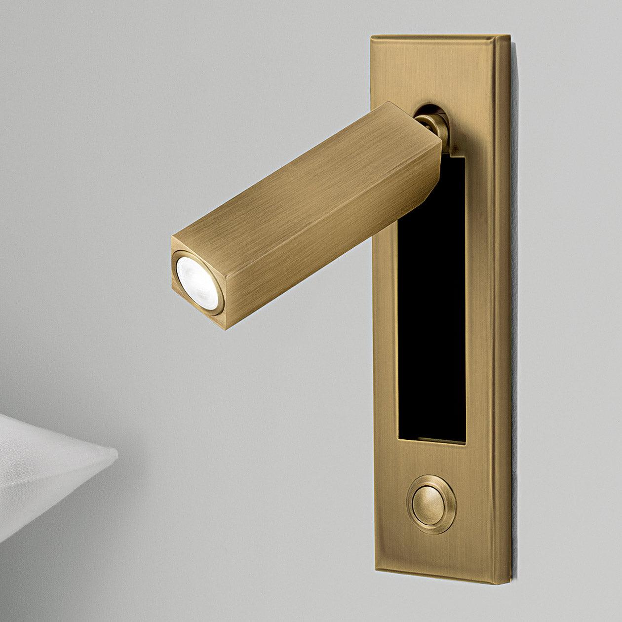 Contemporary Recessed Bedroom Wall Lamp