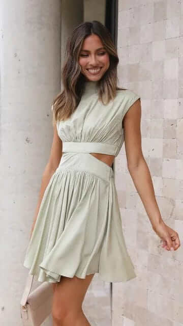 Ladies' Chic Mini Sundress - Luxivelle