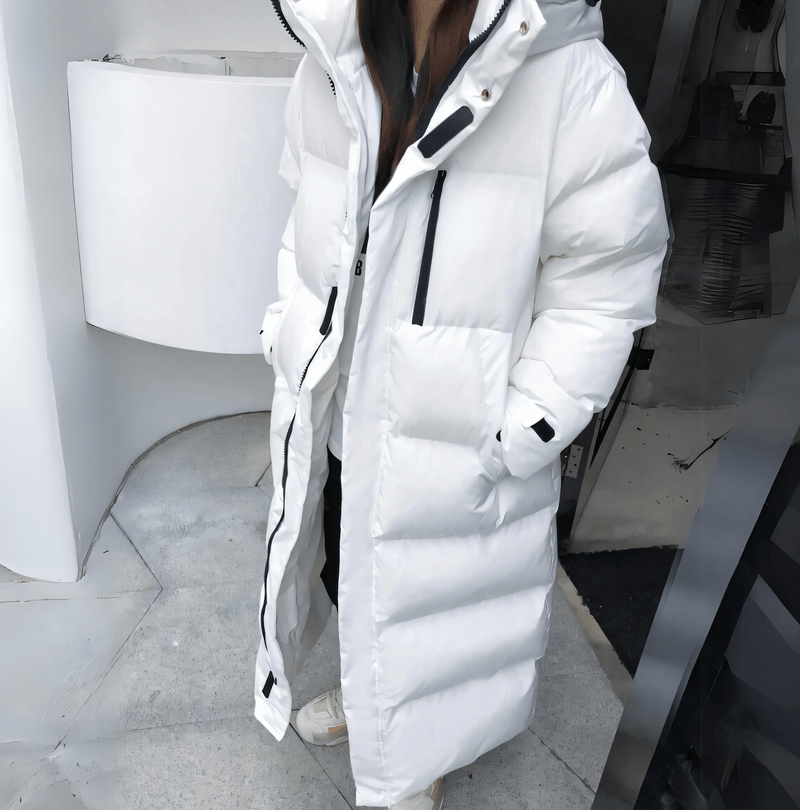 Warm Women's Padded Parka Coat