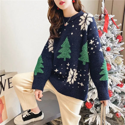 Terry | Thickened Color Blocked Sweater