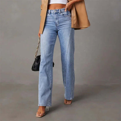 Loose Fit High Waist Women's Jeans