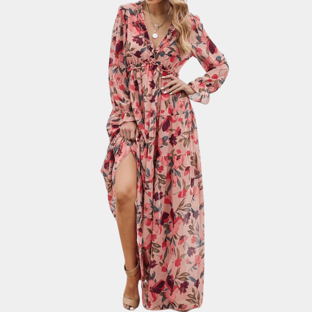 Beautiful Flowy Long Dress - Luxivelle