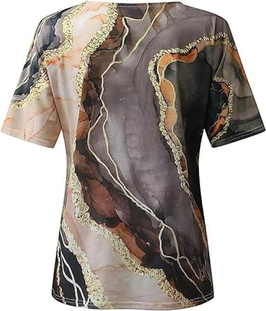Ladies Comfortable V-Neck Summer T-Shirt