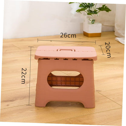 Compact Folding Step Stool with Easy Carry Handle